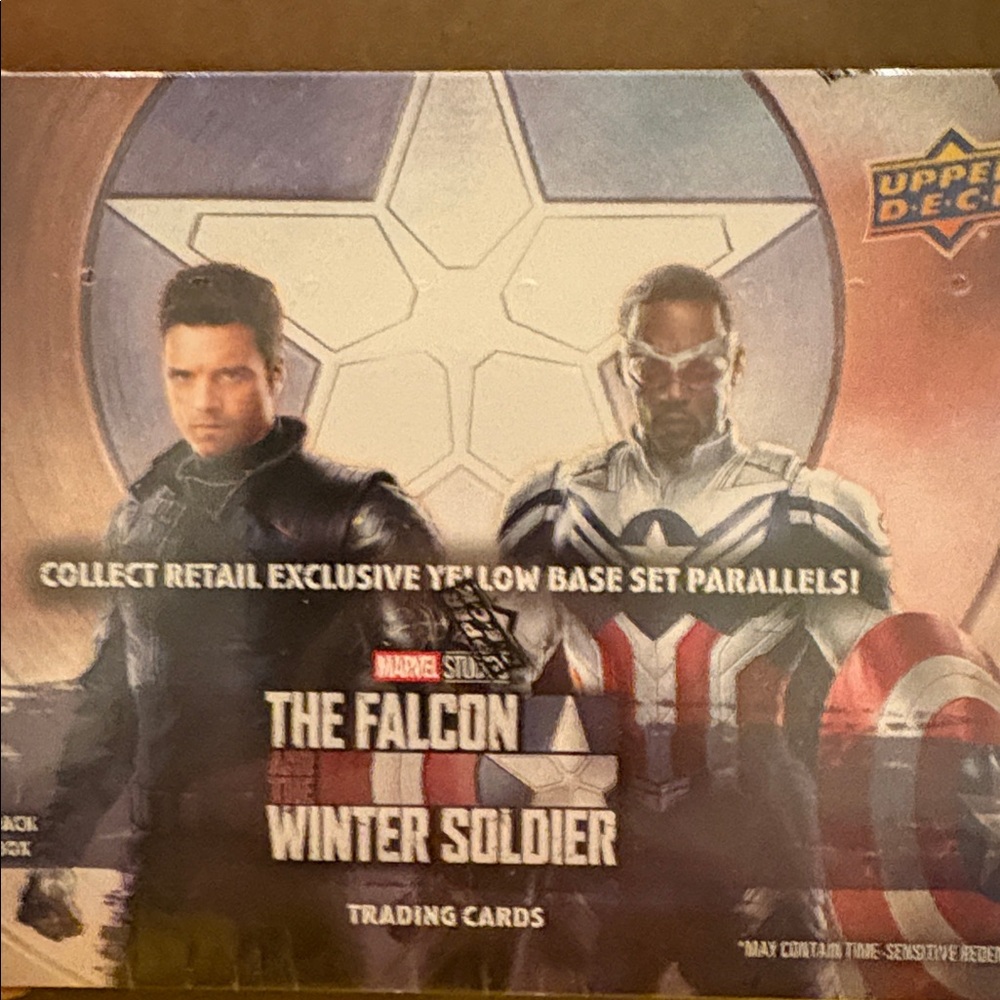 2022 Upper Deck Marvel Studios The Falcon and the Winter Soldier Blaster Box